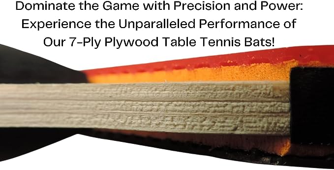 Table Tennis Paddle Set